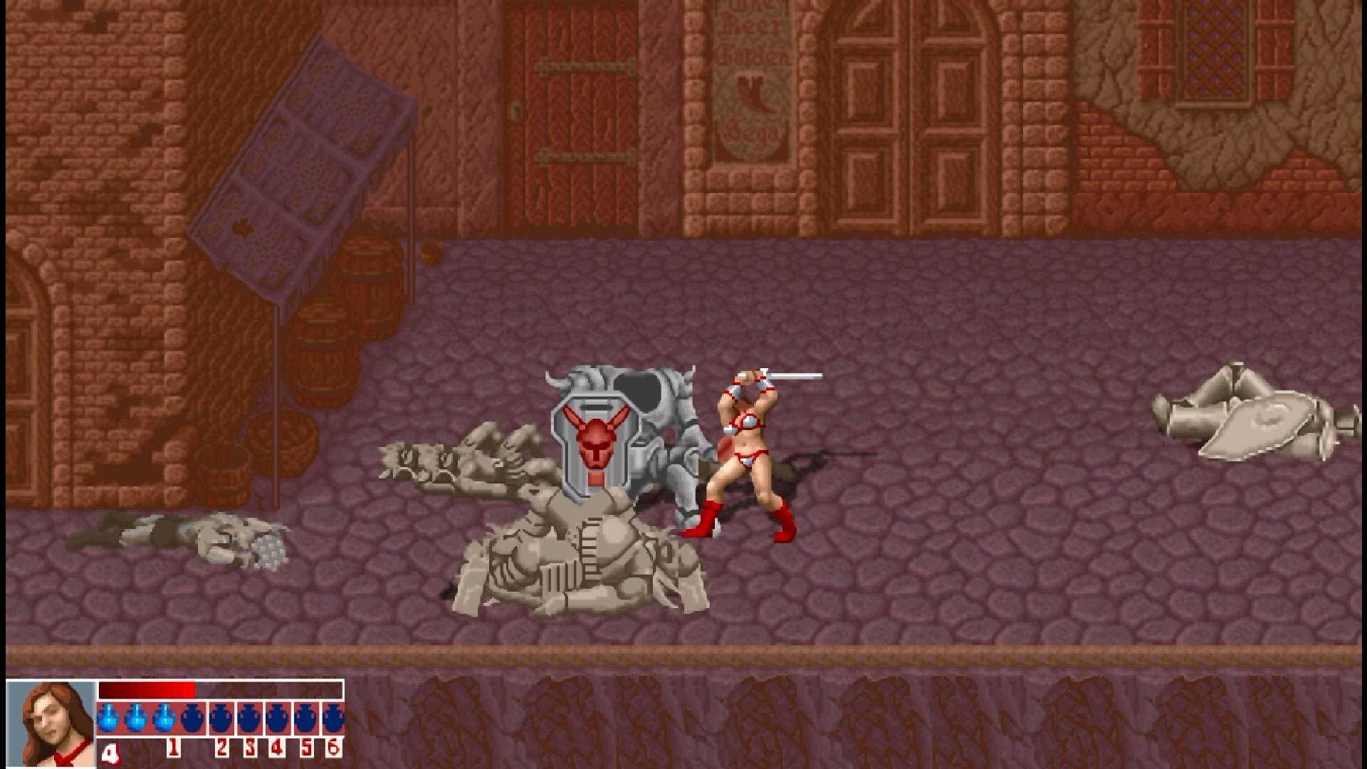 Golden Axe Remake - геймплей игры Windows